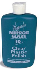 Meguiars M1008 Mirror Glaze Clear Plastic Polish - 8 oz